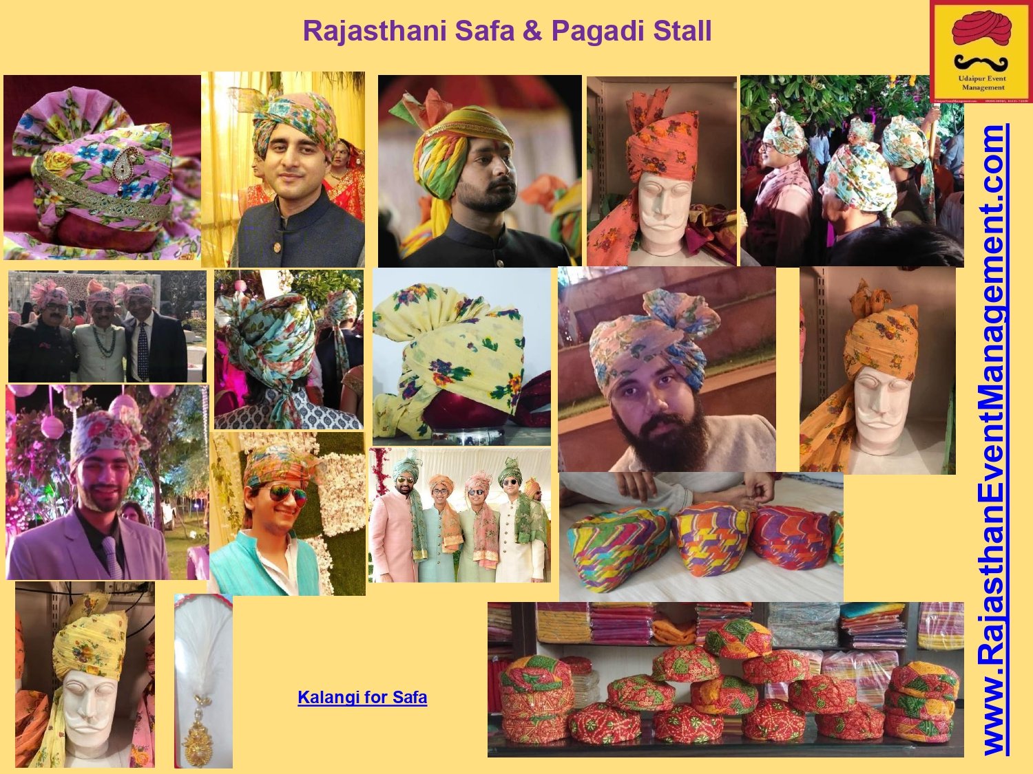 Rajasthani Safa, Pagadi & Kalangi Stall